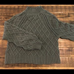 Green knit American Eagle sweater